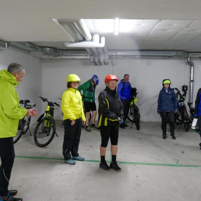 063 hier durften unsrer Räder übernachten